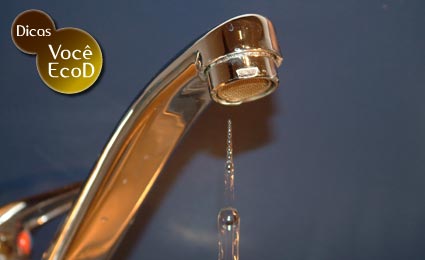 Feche torneira para lavar louça