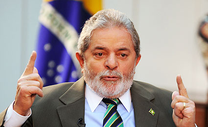 Copa do Mundo de 2014 será "verde", promete Lula