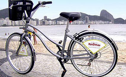 Sistema de aluguel de bicicletas chega ao Brasil