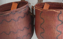 Cesto Yanomami Vermelho