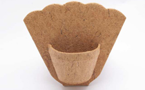 Placa com vaso natural