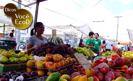 Coma frutas e legumes da época